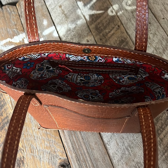 Handmade leather braided tote bag - Picture 12 of 16